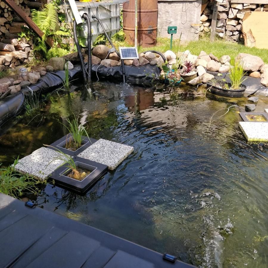Gaestehaus Am Teich Raben Steinfeld Exteriér fotografie
